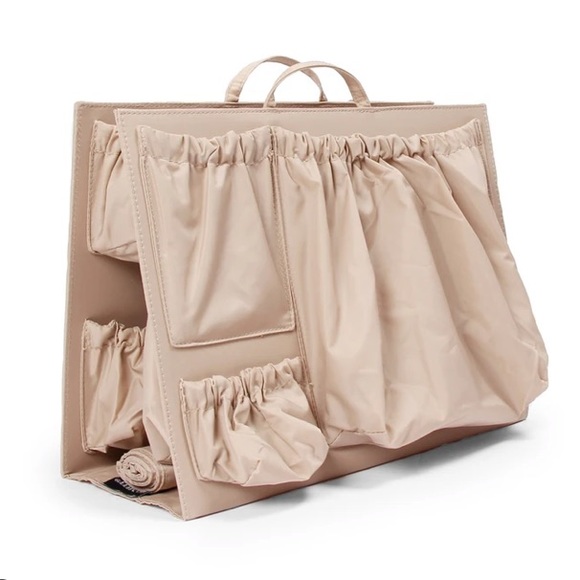 SOLD NWT Tote Savvy Bag Organizer Insert in Almond - Picture 3 of 13